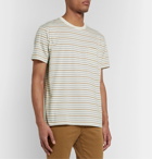 Handvaerk - Striped Pima Cotton-Jersey T-Shirt - White