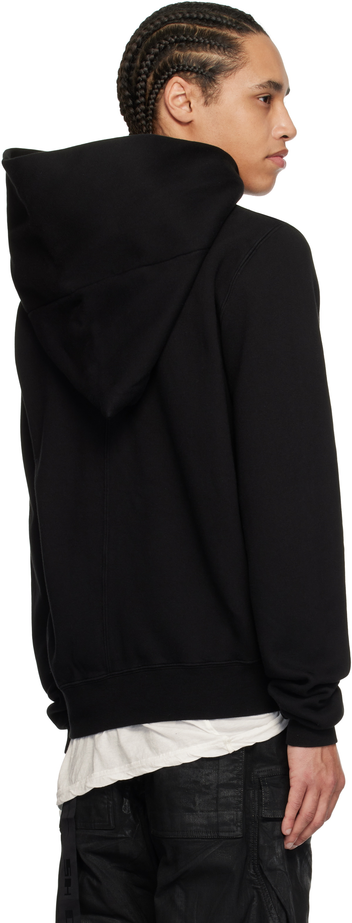 Rick Owens DRKSHDW Black Hollywood Mountain Hoodie