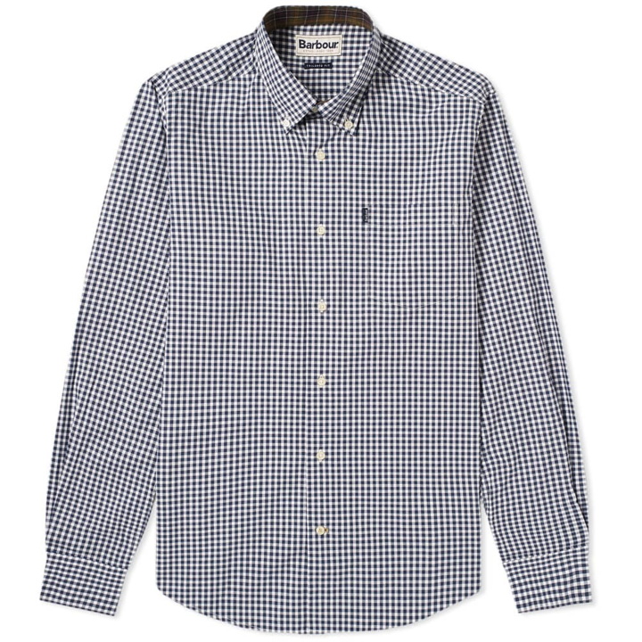 Photo: Barbour Country Gingham Shirt Blue