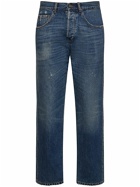 LARDINI - Five Pocket Cotton Denim Jeans