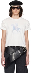 VAQUERA White Print T-Shirt