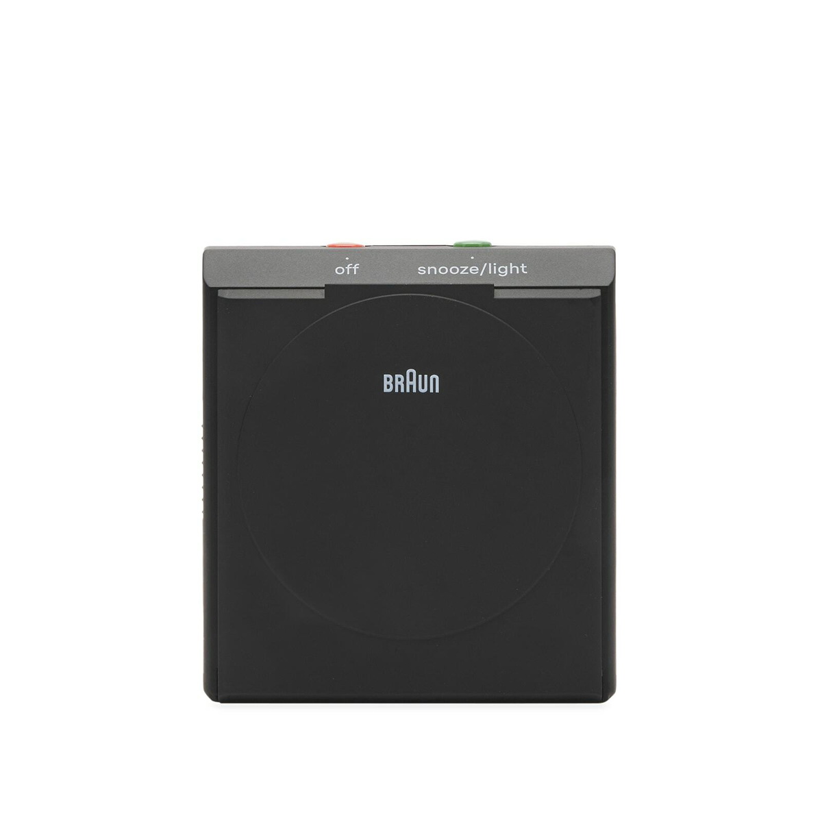 Braun BC05 Classic Travel Alarm Clock in Black