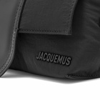 Jacquemus Men's Le Petit Bambin Cross Body Bag in Black 