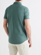 ORLEBAR BROWN - Sebastian Cotton-Piqué Polo Shirt - Green