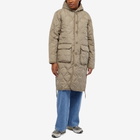 Taion Women's Hood Down Coat in Light Mocha