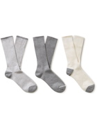 Anonymous ism - Three-Pack Ribbed Cotton Socks