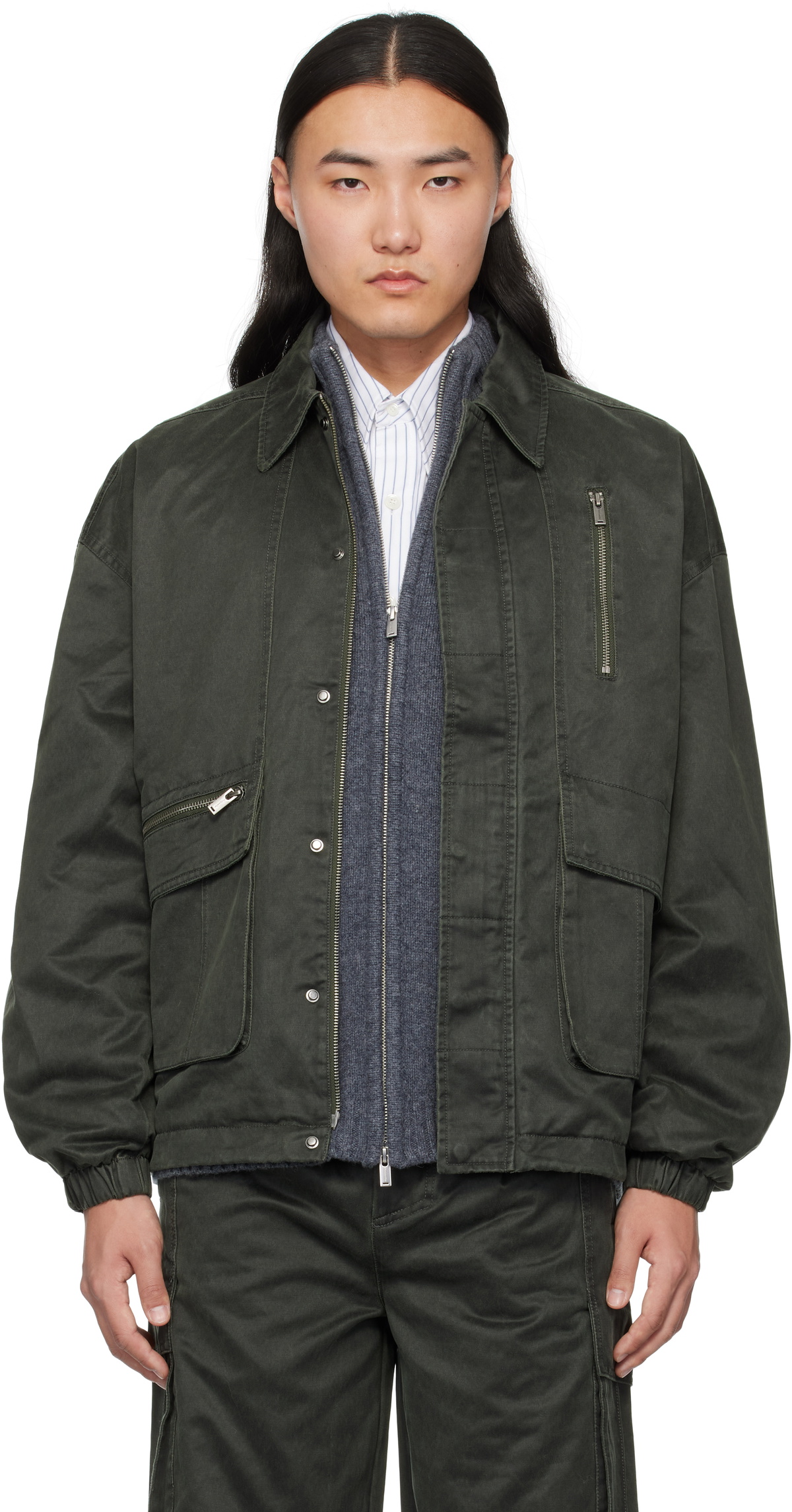 Holzweiler Green Meteora Jacket Holzweiler