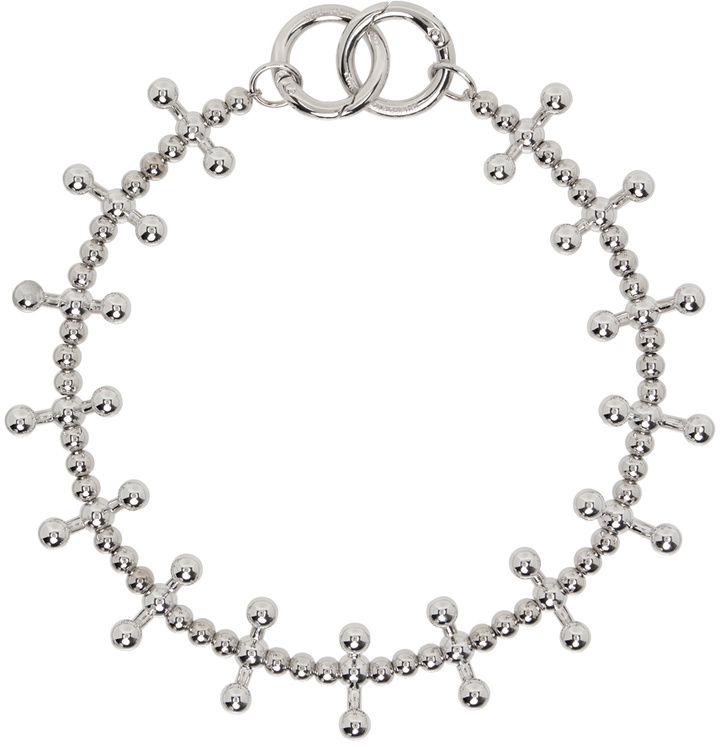 Photo: Lorette Colé Duprat Silver Chromo 1 Necklace