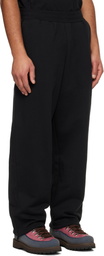 Dime Black Cursive Small Logo Sweatpants