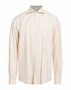 Massimo Alba Mens Shirt Cream