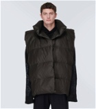 Balenciaga Wrap puffer vest