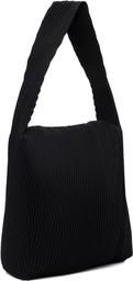 HOMME PLISSÉ ISSEY MIYAKE Black Rounded Square Tote