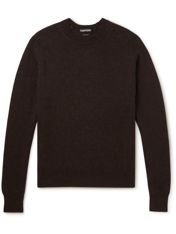 Photo: TOM FORD - Cashmere Sweater - Brown
