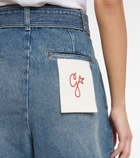 Golden Goose - High-rise denim shorts