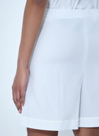Max Mara Pleated High-Waist Shorts