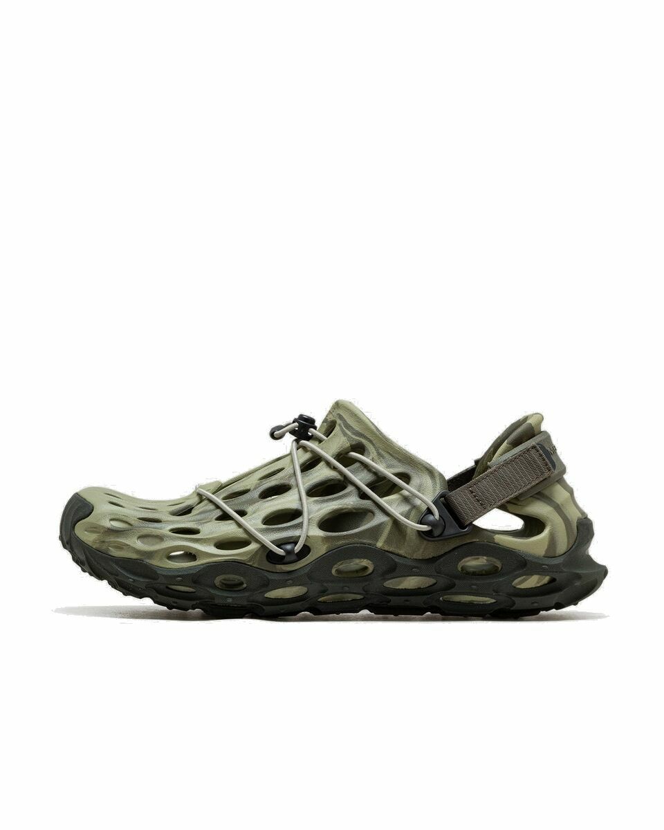 Photo: Merrell 1 Trl Hydro At Sockless Se Green - Mens - Sandals & Slides