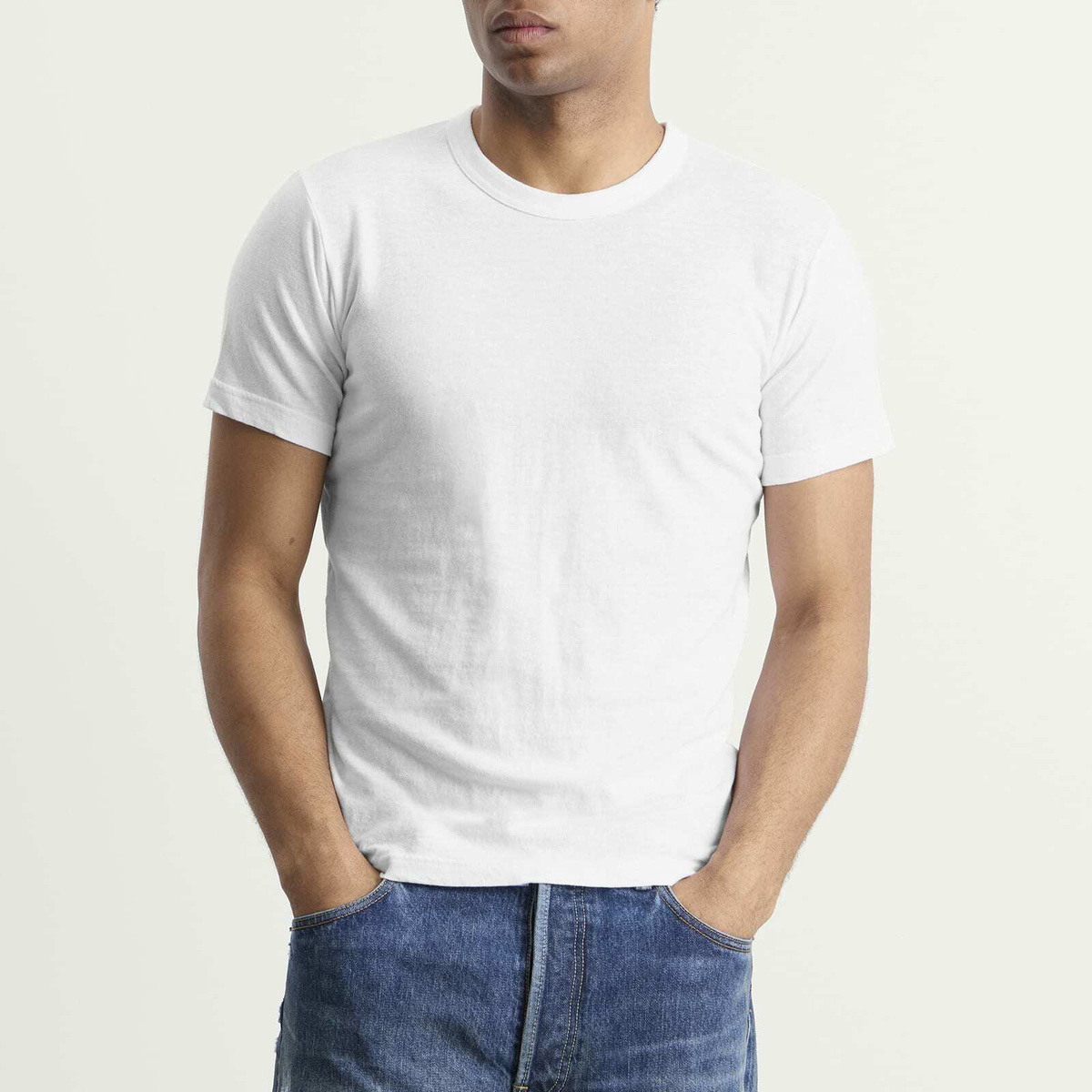 Visvim Men's Sublig 3-Pack Short Sleeve T-Shirt in White
