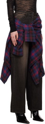 Juun.J Black Layered Jeans & Shirt Set