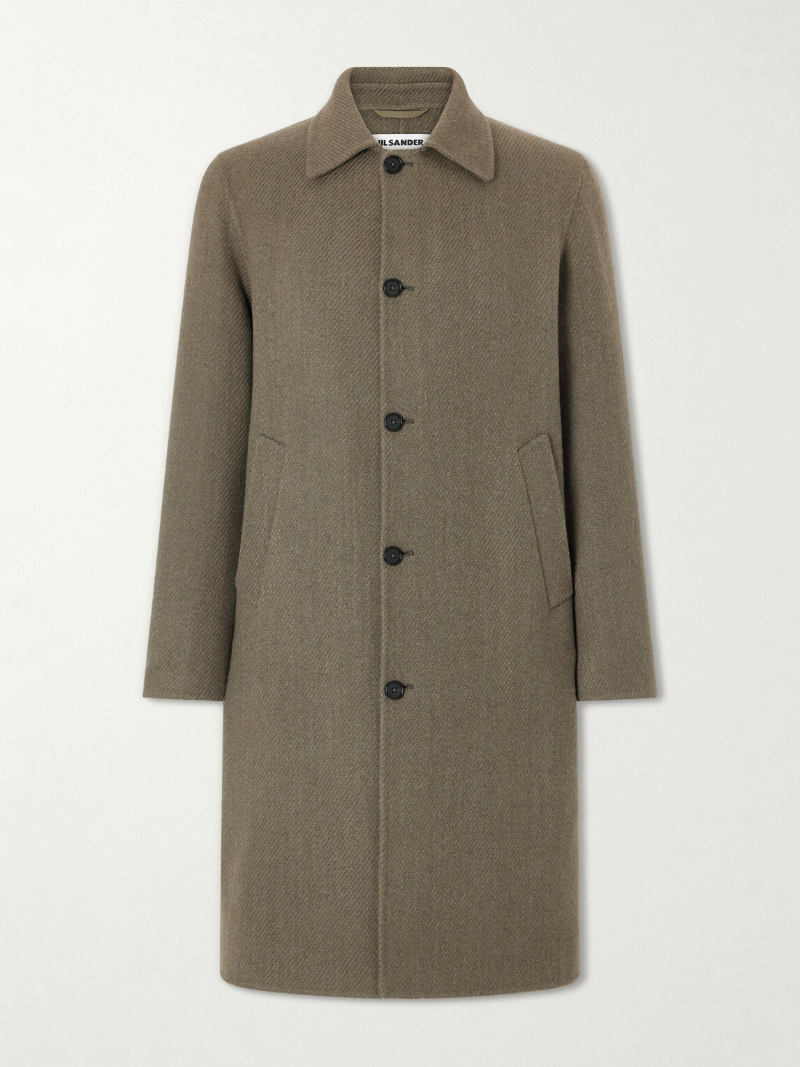 Jil Sander - Virgin-Wool Twill Trench Coat - Brown