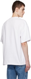 Feng Chen Wang White Layered T-Shirt