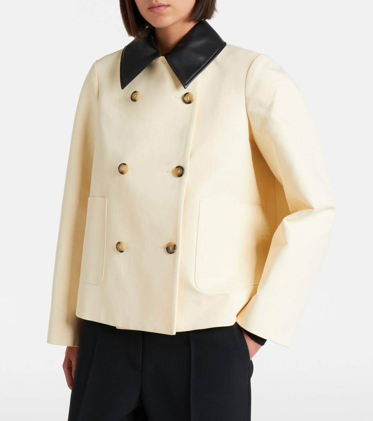 Altuzarra Harburg double-breasted cotton jacket