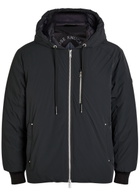 Moose Knuckles Northdale Hooded Shell Jacket Black