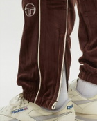 Sergio Tacchini Lioni Velour Tracksuit Brown Tracksuit Sets