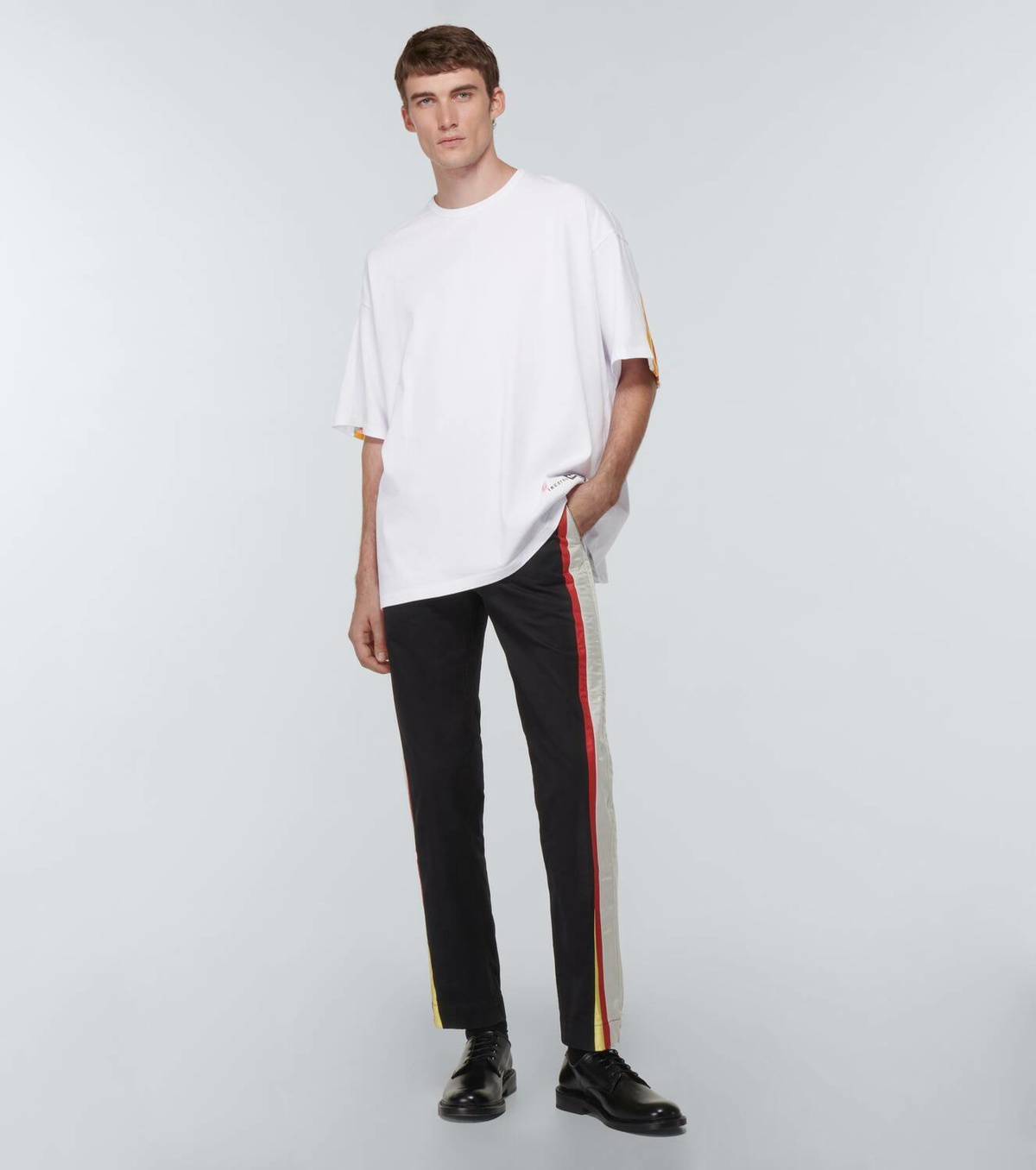 Incotex x Facetasm Logo cotton jersey T-shirt