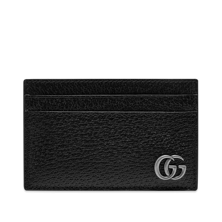 Photo: Gucci Silver GG Card Wallet