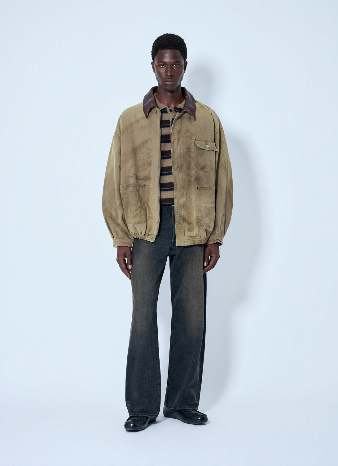 ssstein Sulfur Dyed Oxford Vintage Jacket