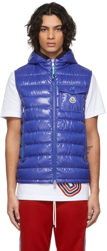 Photo: Moncler Blue Ragot Vest