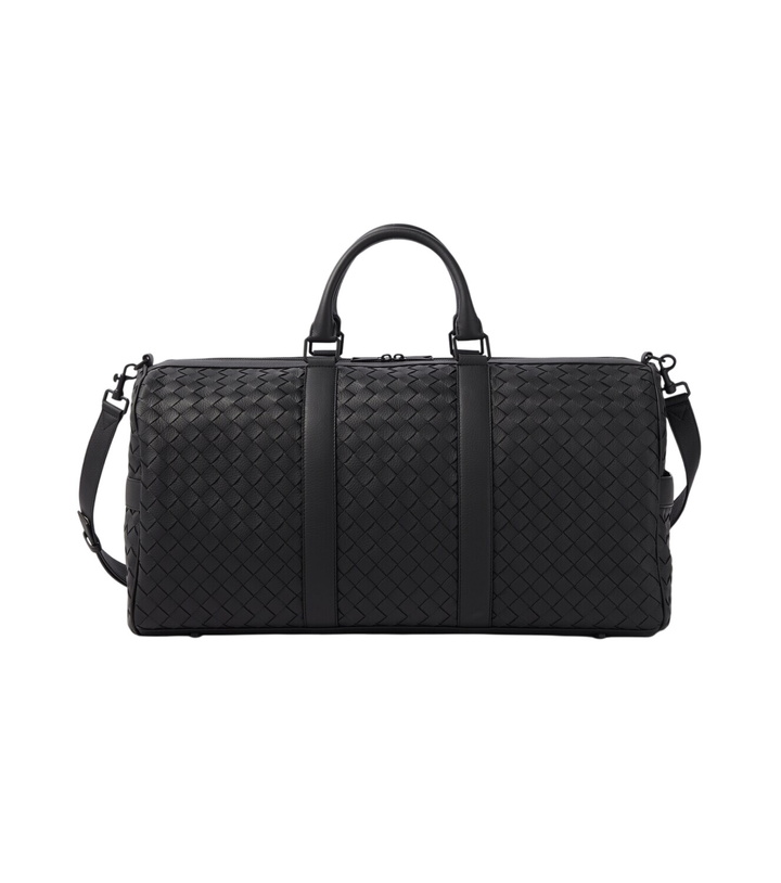Photo: Bottega Veneta Intrecciato leather duffel bag