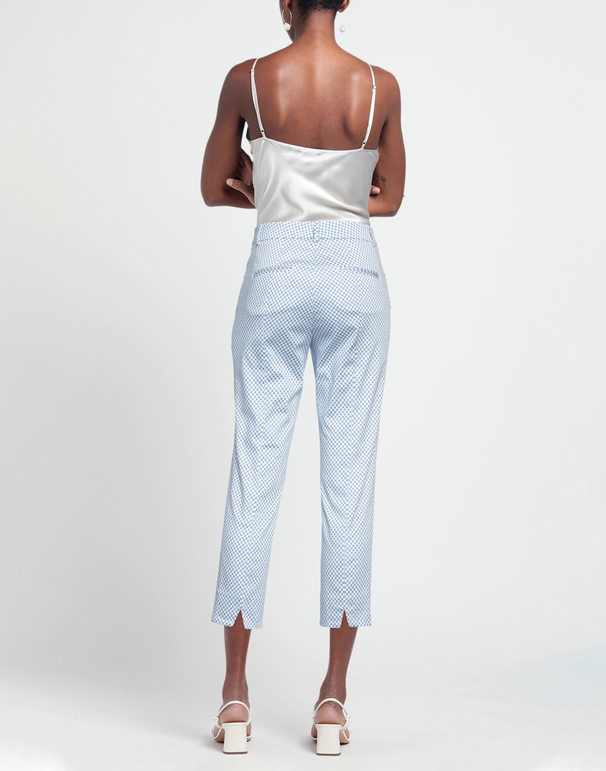 Peserico Womens Pants Pastel in Blue