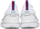 Polo Ralph Lauren White Adventure 300 Lite Sneakers