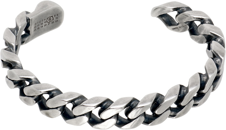 Photo: MM6 Maison Margiela Curb Chain Bracelet