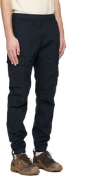 Stone Island Navy 3100031 Stretch Cotton Tela 'Paracadute' Cargo Pants