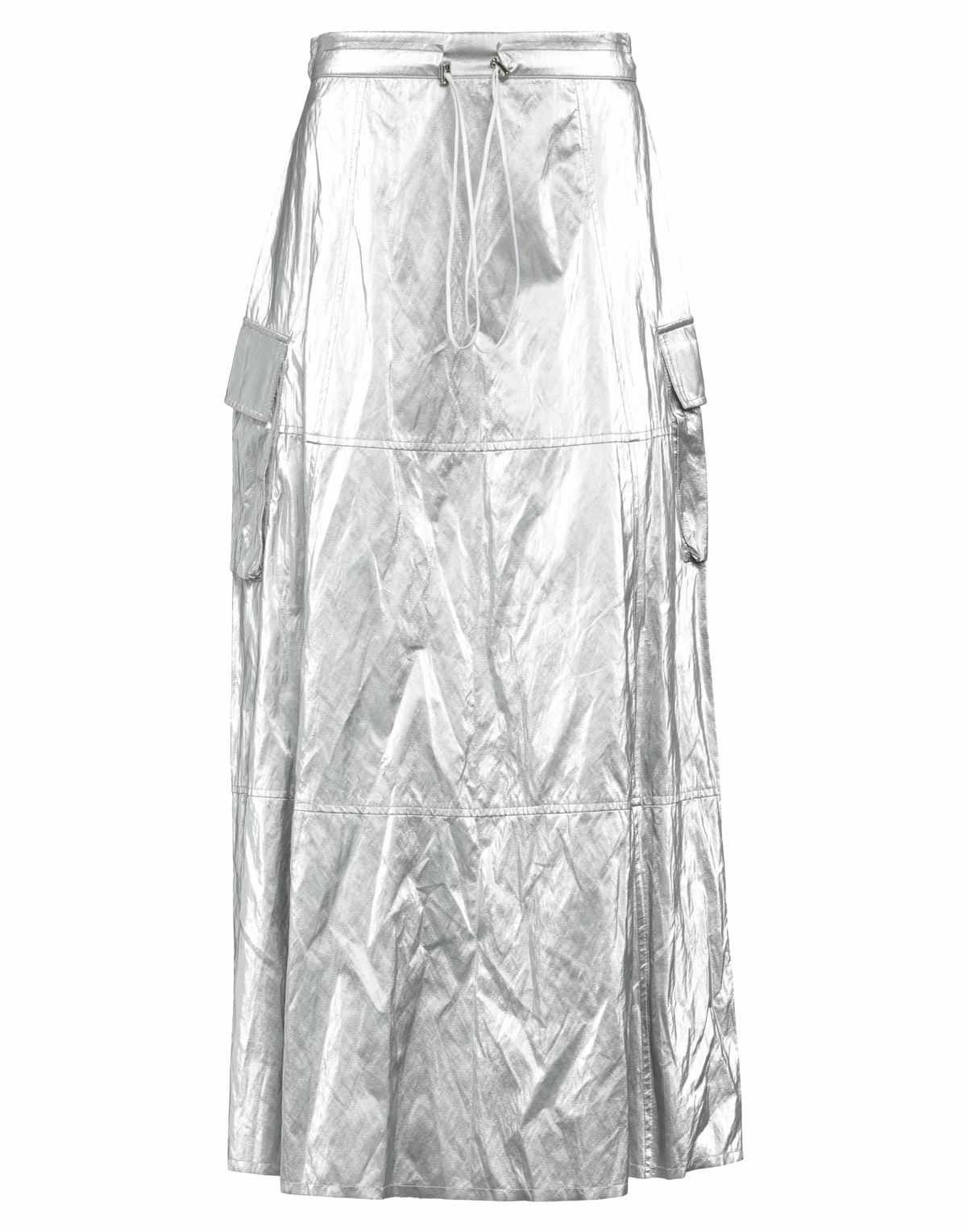 Jijil Womens Maxi skirt in Silver