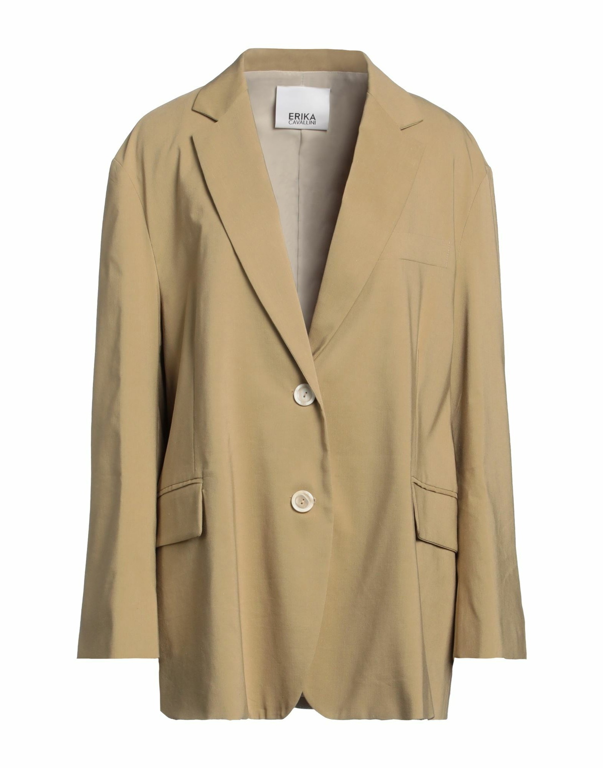 Erika Cavallini Womens Blazer Sand