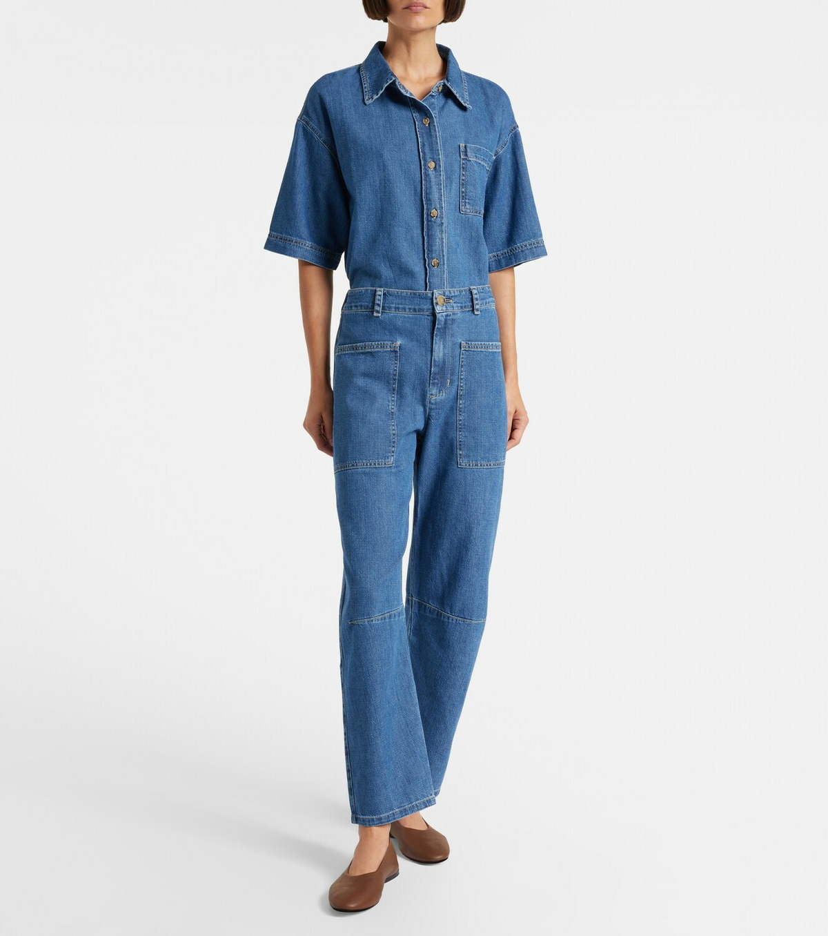 Velvet Farah high-rise tapered jeans