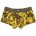 Versace Men's Baroque Boxer Short in Black