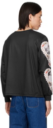 Chopova Lowena SSENSE Exclusive Black Wedding Day Long Sleeve T-Shirt