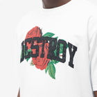 Undercover Men's Destroy Rose T-Shirt in White