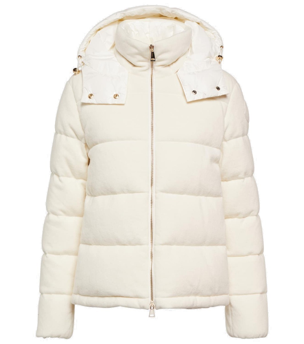 Moncler Arimi wool and cashmere down jacket Moncler