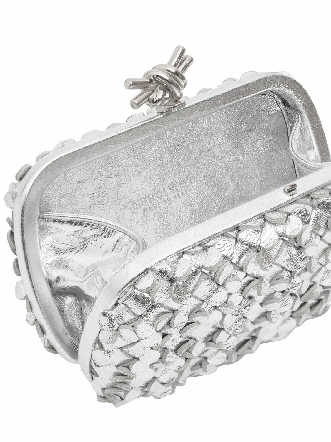 BOTTEGA VENETA - Knot Leather Clutch