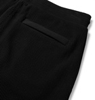 Theory - Mattis Waffle-Knit Cotton Sweatpants - Black