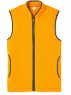 ARKET - Roy Recycled Fleece Gilet - Yellow