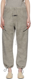 Essentials Gray Polyester Lounge Pants