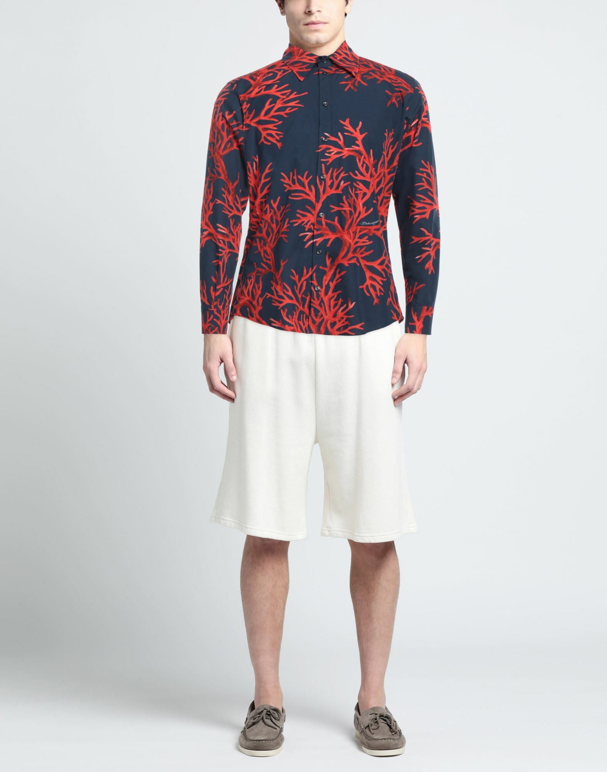 Dolce & gabbana Mens Shirt Midnight in Blue