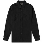 Beams Plus Men's Denim Work Shirt in Black