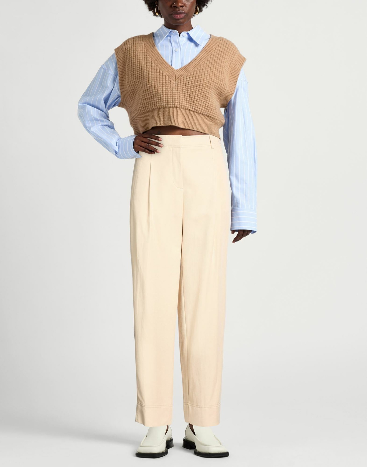Boss Womens Pants in Beige